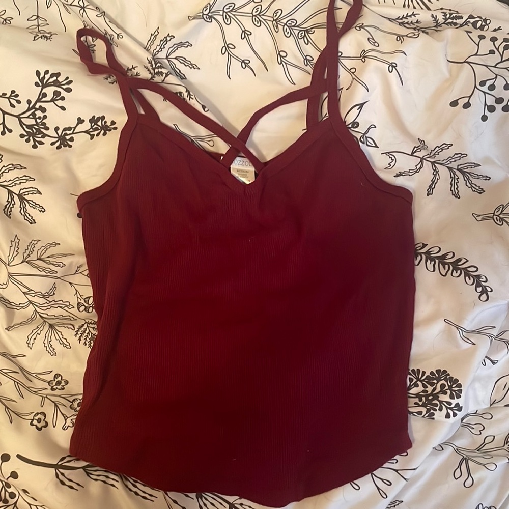 cropped tank top
